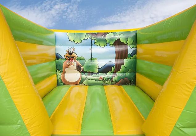 Crazy Animals springkussen binnenin met marmot print