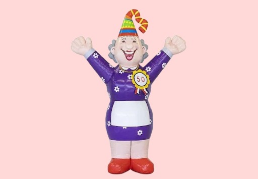 Sarah pop 50 jaar voor de deur huren in Vathorst